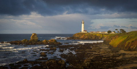 Pigeon Point at Nine AM